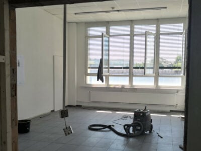 empty production room novoMOF AG