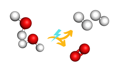 Water splitting to form hydrogen